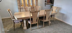 Formal Dining Room Table & Disply Cabinet China Hutch