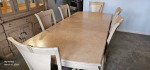 Formal Dining Room Table & Disply Cabinet China Hutch