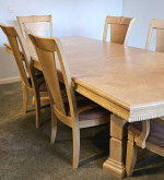 Formal Dining Room Table & Disply Cabinet China Hutch