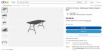 COSCO  Folding Table "NEW"