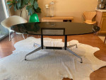 Eames Segmented oval table / confernece  herman miller granite top
