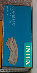 Brand new in box intex corner sofa