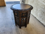 Hand Carved Indian Accent Table