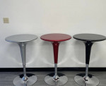 24" Adjustable Swivel Bar Table, Cocktail Tables - 3 colors available