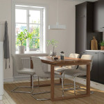 Ikea MORBYLANGA Dining Table Oak Brown 55x33”
