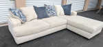 Sofa with Chaise Lounger