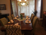 Dining Table, Chairs, and Buffet