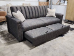 New! Brown Convertible Sleeper Sofa