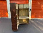 Restoration Hardware Mayfair Secretary Leather Trunk table / desk