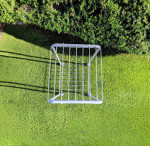 Light Rolling Metal Service Trolley Tray Table Rolling Instrument Cart
