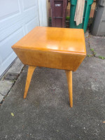 Heywood Wakefield Mid-Century Modern Magazine Side Table, Near Mint!