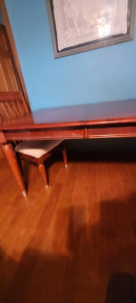 Kitchen Table, Dining table Pine table with 6 chairs