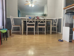 Farmhouse style table 4 chairs