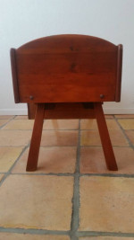 Antique Redwood Cobblers Table