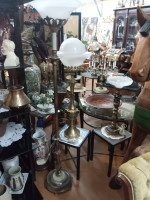 Antique table lamp