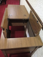 Sewing Machine Table Cabinet SEARS End Flip Top Drawer Model 272-93101