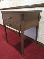 Sewing Machine Table Cabinet SEARS End Flip Top Drawer Model 272-93101