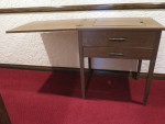 Sewing Machine Table Cabinet SEARS End Flip Top Drawer Model 272-93101