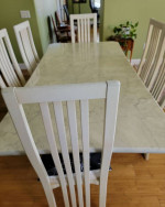 Italian Marble Dining Table