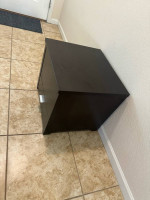 Hidden compartment side table