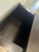 Hidden compartment side table