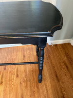 Sofa/ Foyer table- pine /black
