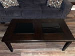 Coffe table and two side tables