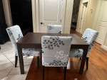 Ikea Extendable Doning Table amd 4 chairs