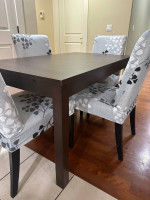 Ikea Extendable Doning Table amd 4 chairs