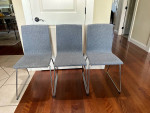 Ikea MÖRBYLÅNGA Dining Table and 4 Chairs
