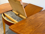 Danish Teak Mid Century Modern Butterfly Dining Table