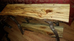 (New$)** MAPLE-HICKORY SOFA / ENTRY TABLE, Custom Woodworker**