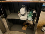 Bar / Storage w/ table top