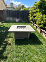 Outdoor propane, firepit/coffee table