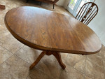 Wooden Dining Room Table and 4 chairs for sale