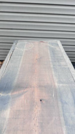 Rustic Wood Entryway Table