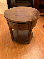 Solid Wood Side Table