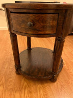 Solid Wood Side Table