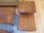 MCM Heywood Wakefield end tables & coffee table