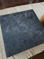 Real Marble and Wood Coffee Table