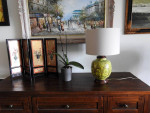 1960s Automax Ny Ceramic Table Lamp