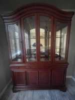 Legacy Classic Dining Table, Chairs and China Cabinet