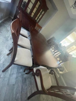 Legacy Classic Dining Table, Chairs and China Cabinet