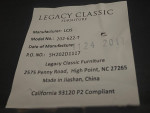 Legacy Classic Dining Table, Chairs and China Cabinet