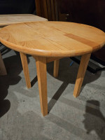 Wood end table