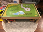 Kids train table