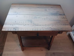 Pottery Barn Wood Side Table Nightstand