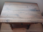 Pottery Barn Wood Side Table Nightstand
