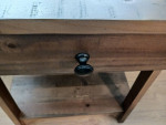 Pottery Barn Wood Side Table Nightstand