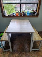 Kitchen Table with 2 Bench Seats